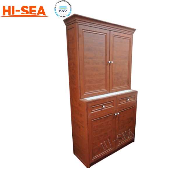 Marine Wooden Medicine Cabinet